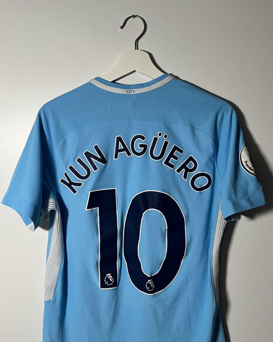 Manchester City | 2017 Heim-Trikot | Nike | Sergio Kun Agüero | S