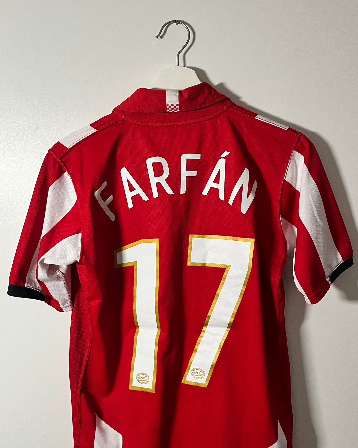 PSV Eindhoven | 2006 Heim-Trikot | Nike | Jefferson Farfan | XS