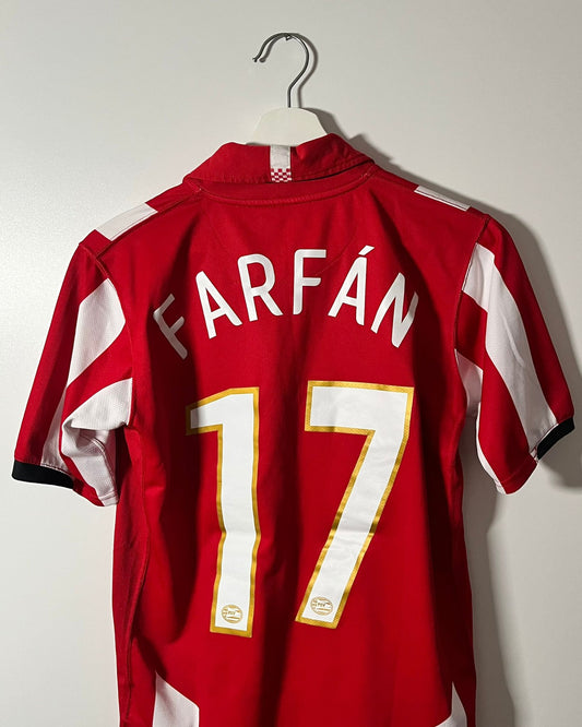 PSV Eindhoven | 2006 Heim-Trikot | Nike | Jefferson Farfan | XS