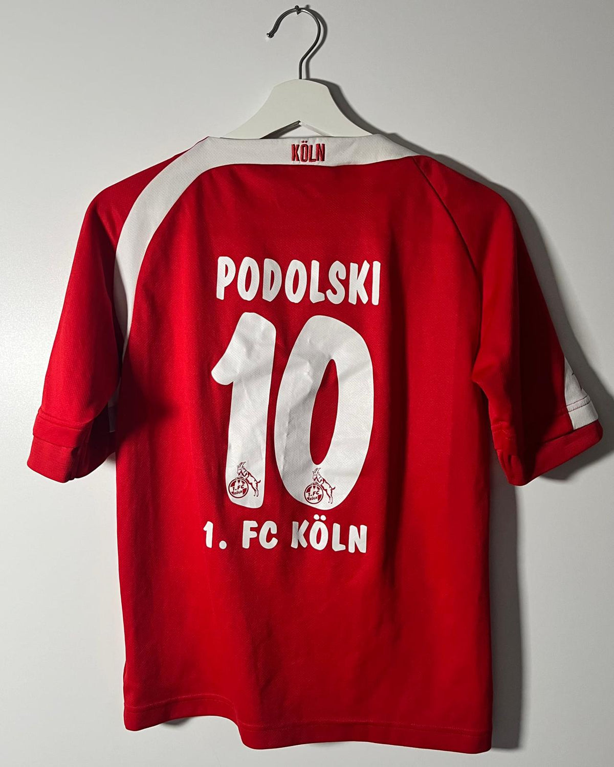 1.FC Köln | 2010 Heim-Trikot | Reebok | Lukas Podolski | XS